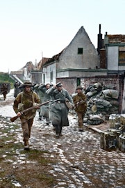 Foto uit Tweede Wereldoorlog in kleur, Matty Verkamman.