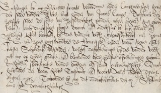 Cursus Zeeuws Archief Paleografie voor vergevorderden Maaltijdkosten Willem van Oranje Veere 1583