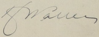 Handtekening Hans Warren. Overlijdensregister Borssele, 16 november 1948.